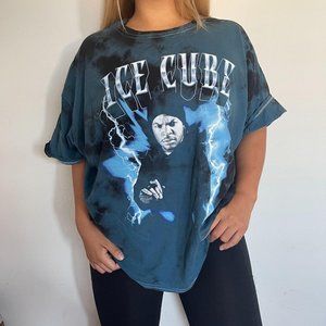 Ice Cube Acid Wash Tshirt Lxl 